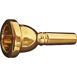 Bach Standard Series Large Shank Trombone Mouthpiece in Gold 2G