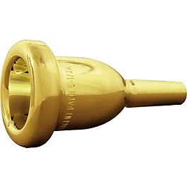 Bach Standard Series Large Shank Trombone Mouthpiece i... Bach Standard Series Large Shank Trombone Mouthpiece in Gold 6-1/2A