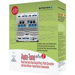 Antares Auto Tune EFX2 Vocal Processing Software