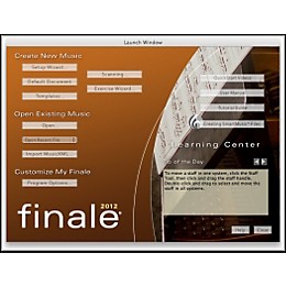Finale Finale 2012 Academic