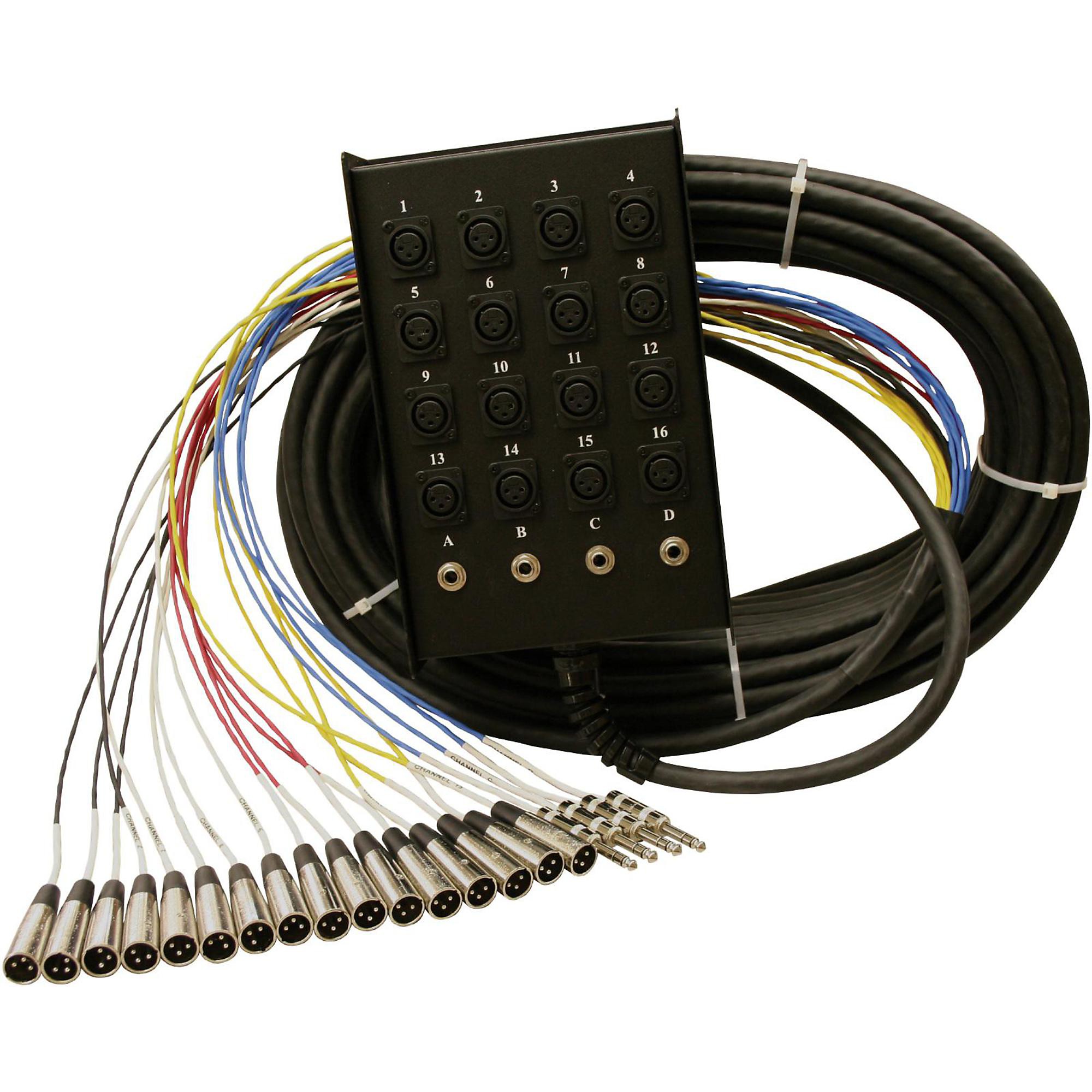 ProCo SMC1604FBQ StageMASTER Snake 16x4 150 ft. | Guitar Center