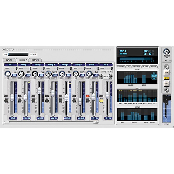 Open Box MOTU 896mk3 Hybrid Level 1