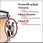 Orange County Drum & Percussion Snare Throw and Butt Plate with Black Chrome Plating thumbnail
