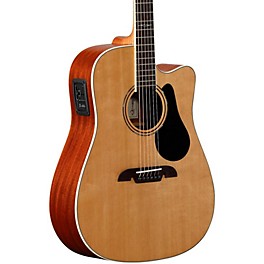 Alvarez Artist Series AD60CE Dreadnought Acoustic-Electric Guitar Natural