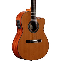 Open Box Alvarez Artist Series AC65HCE Classical Hybrid Acoustic-Electric Guitar Level 2 Natural 190839193834