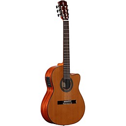 Open Box Alvarez Artist Series AC65HCE Classical Hybrid Acoustic-Electric Guitar Level 2 Natural 190839085498