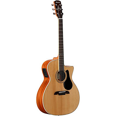 Alvarez Artist Series Ag60ce Grand Auditorium Acoustic-Electric Guitar Natural for sale
