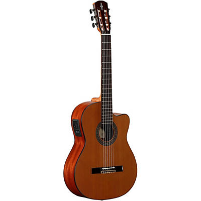 Alvarez Artist Series Ac65ce Classical Acoustic-Electric Guitar Natural for sale