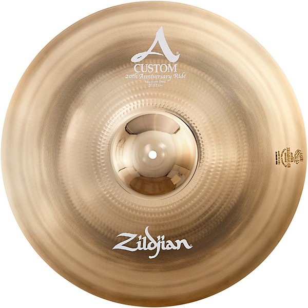 Zildjian A Custom 20th Anniversary Ride Cymbal 21 in. | Guitar Center