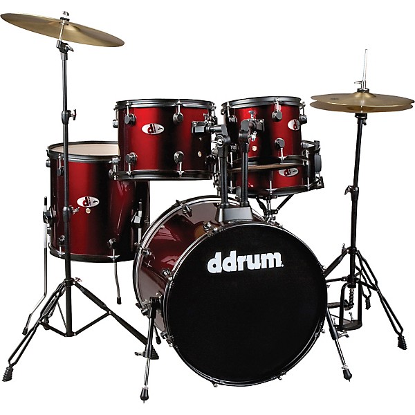 ddrum D120B 5-Piece Drum Set Red