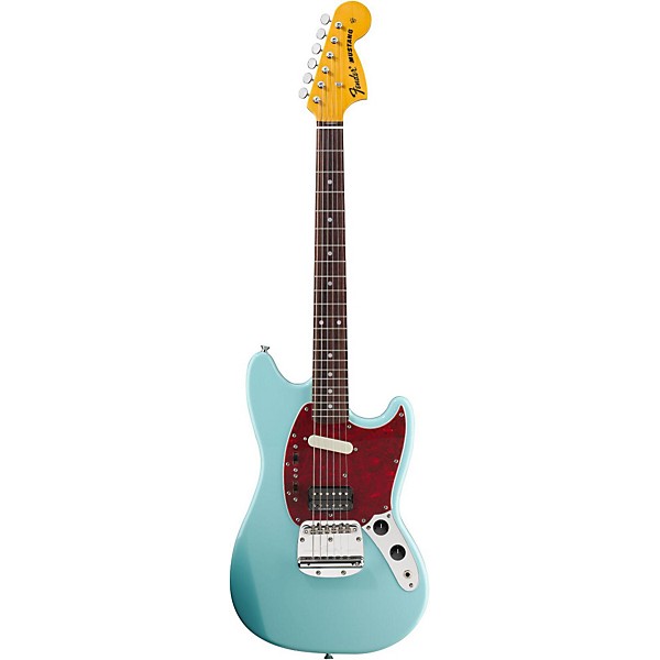 ギター Fender japan Mustang Sonic Blue Fender Japan KC-MG/CO Mustang Sonic Blue with Competition