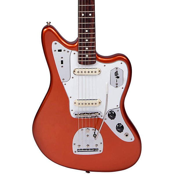Open Box Fender Johnny Marr Jaguar Electric Guitar Level 2 Metallic KO, Rosewood Fingerboard 190839177278