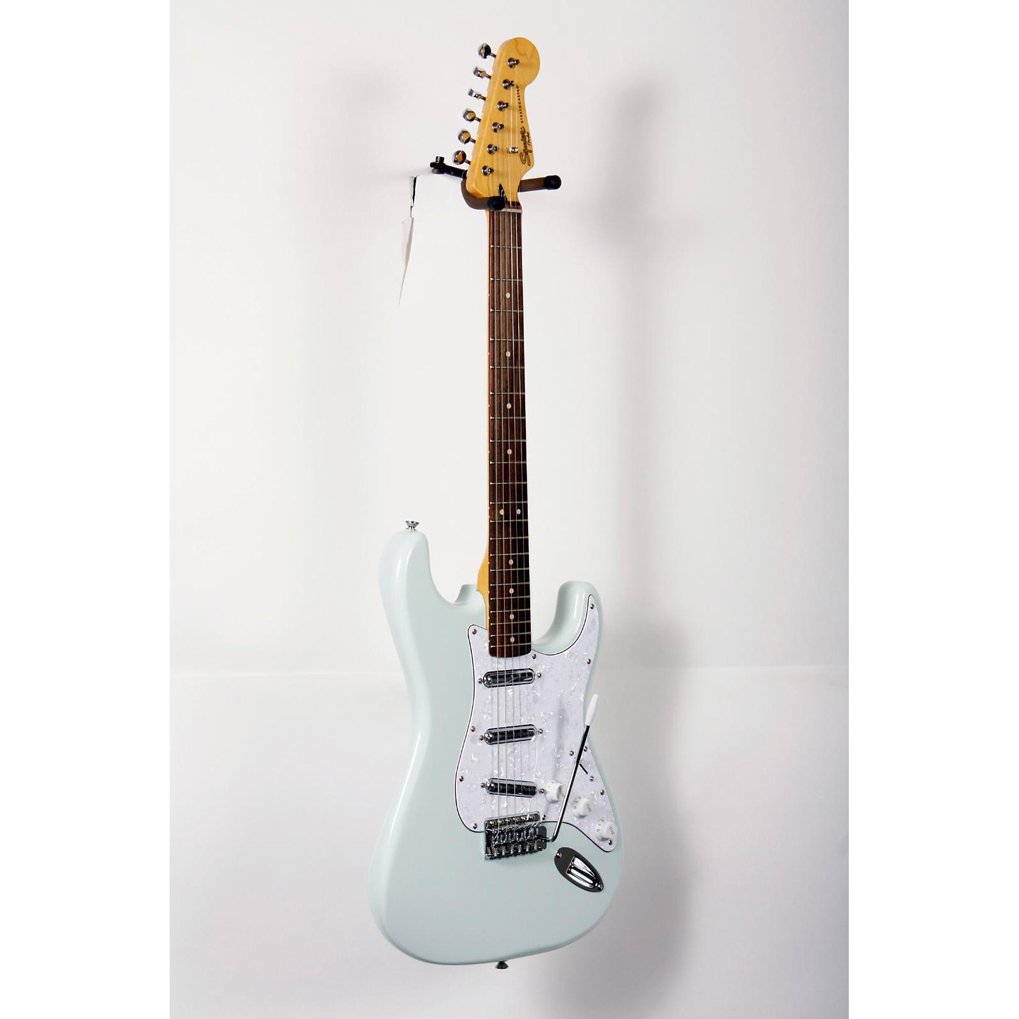 Vintage Modified Stratocaster Surf Electric Guitar Sonic Blue