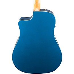 Open Box Fender California Series Sonoran SCE Cutaway Dreadnought Acoustic-Electric Guitar Level 2 Lake Placid Blue 190839155719