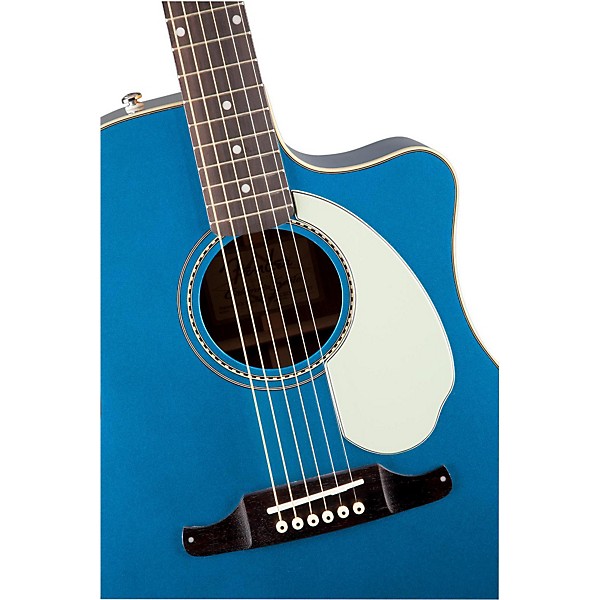 Open Box Fender California Series Sonoran SCE Cutaway Dreadnought Acoustic-Electric Guitar Level 2 Lake Placid Blue 190839...