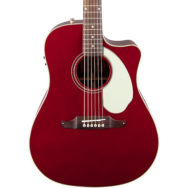 Open Box Fender California Series Sonoran SCE Cutaway Dreadnought Acoustic-Electric Guitar Level 1 Candy Apple Red