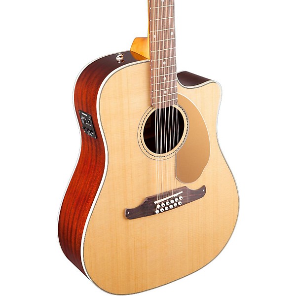 Fender California Series Villager SCE Cutaway Dreadnought 12