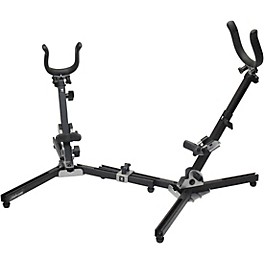 Hamilton System X Series Double Alto / Tenor Saxophone Stand