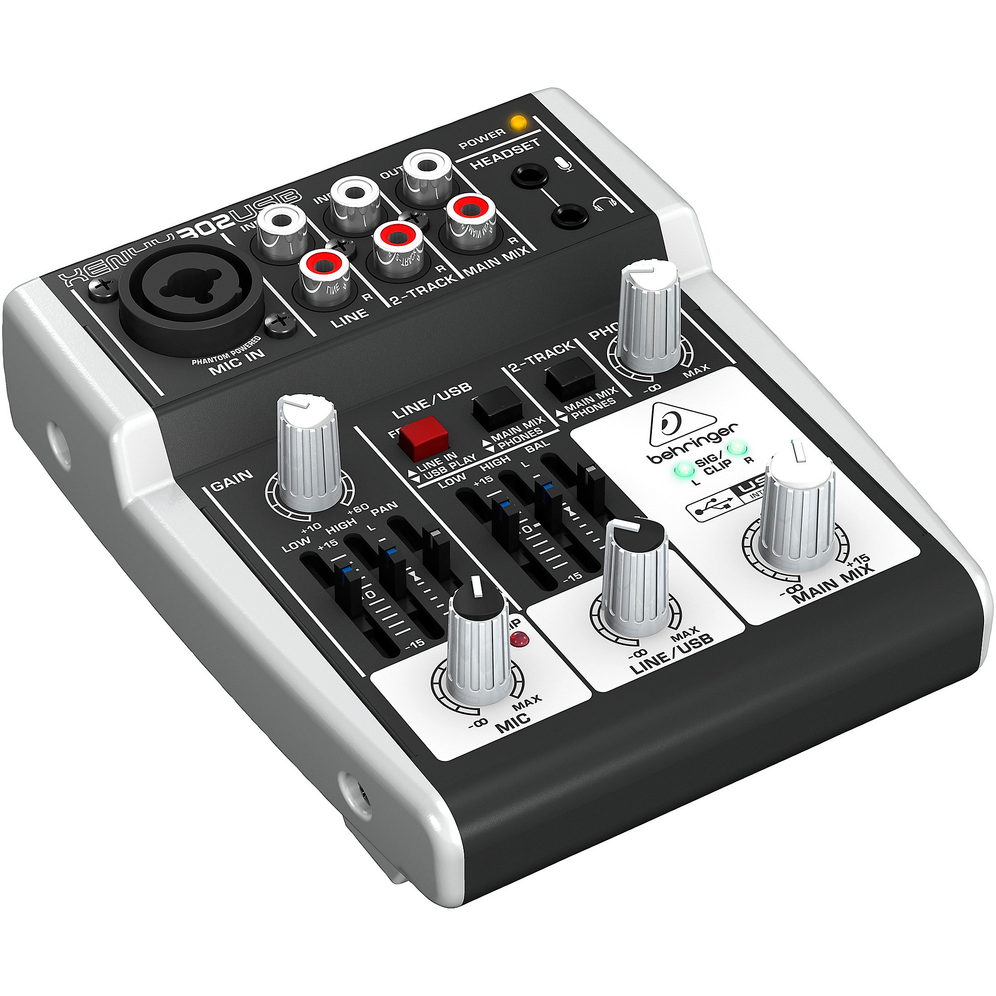 Behringer XENYX 302USB USB Mixer | Guitar Center