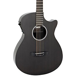 Open Box RainSong Shorty-FT Acoustic-Electric Guitar Level 1 Fine Texture finish