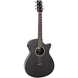 Open Box RainSong Shorty-FT Acoustic-Electric Guitar Level 1 Fine Texture finish