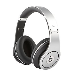 Monster Beats Studio  Headphones - Silver Silver