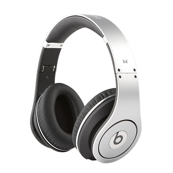 Monster Beats Studio  Headphones - Silver Silver