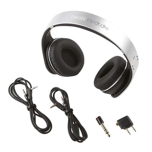 Monster Beats Studio  Headphones - Silver Silver
