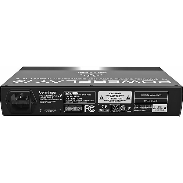 Open Box Behringer POWERPLAY P16D 16-Channel Digital ULTRANET Distributor Level 1