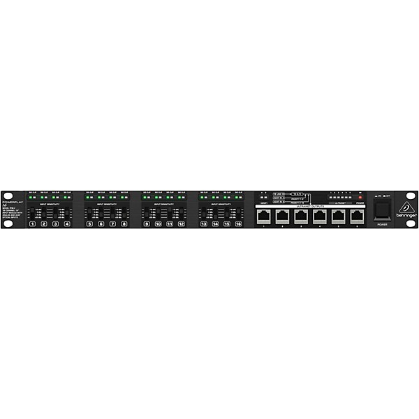 Behringer POWERPLAY P16-I 16-Channel 19'' Input Module with Analog and ADAT Optical Inputs