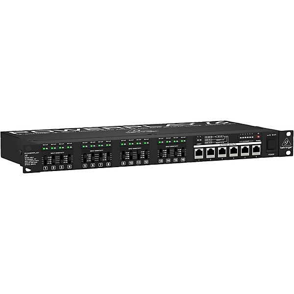 Behringer POWERPLAY P16-I 16-Channel 19'' Input Module with Analog and ADAT Optical Inputs