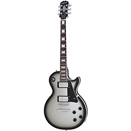 Open Box Epiphone Limited Edition Les Paul Custom PRO Electric Guitar Level 1 Silver Burst
