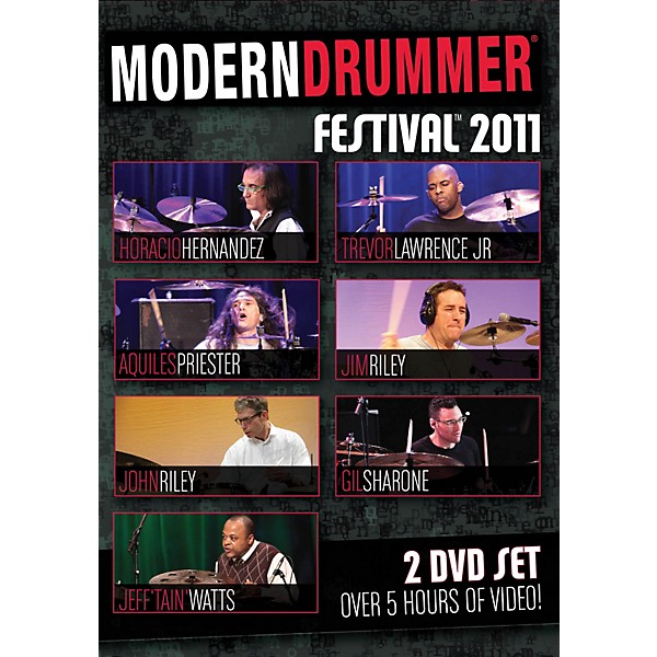 Hudson Music Modern Drummer Festival 2011 2-DVD Set 2 Dvd Set