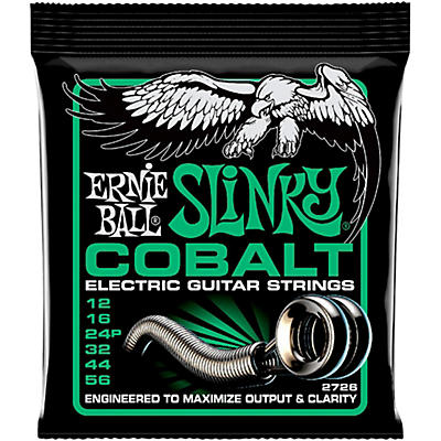 Ernie Ball P02726 Cobalt Not Even Slinky Electric Guitar Strings 12-56 for sale