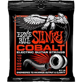 Ernie Ball 2715 Cobalt Skinny Top Heavy Bottom Electric Guitar Strings