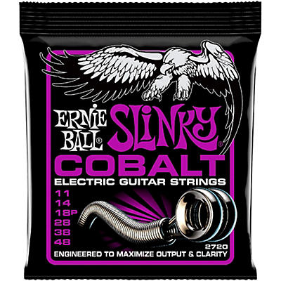 Ernie Ball 2720 Cobalt Power Slinky Electric Guitar Strings for sale