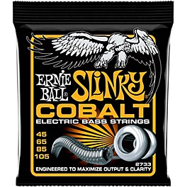 Ernie Ball 2733 Cobalt Hybrid Slinky Electric Bass Strings