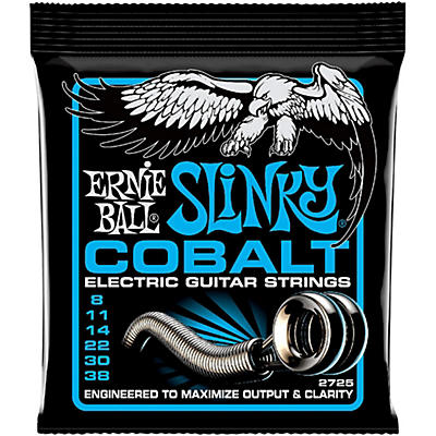 Ernie Ball 2725 Cobalt Extra Slinky Electric Guitar Strings for sale