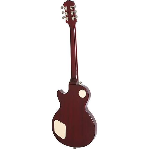 Open Box Epiphone Les Paul Tribute Plus Electric Guitar Level 2 Black Cherry 190839162700
