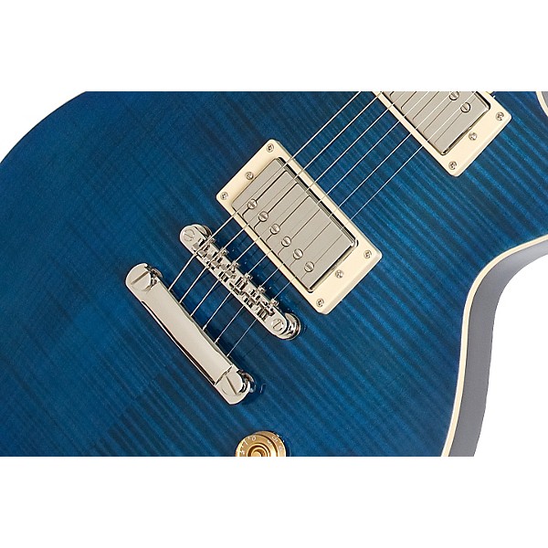 Restock Epiphone Les Paul Tribute Plus Electric Guitar Midnight Sapphire