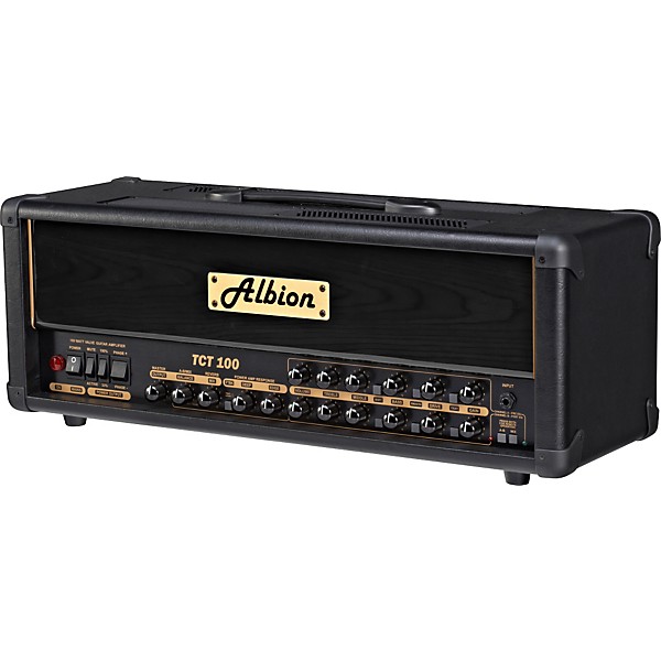 Albion Amplification TCT Series TCT100H 100W Tube Guitar Amp Head Black