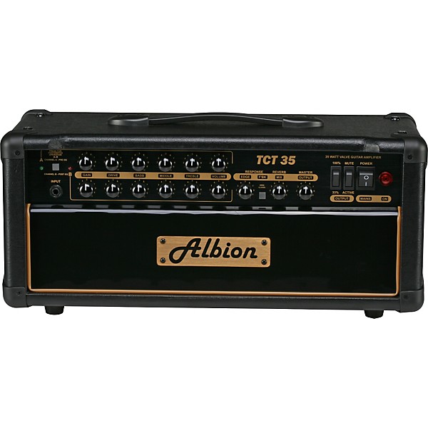 Albion Amplification TCT Series TCT35H 35W Tube Amp Head Black
