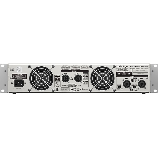 Open Box Behringer iNUKE NU6000 Power Amp | Guitar Center