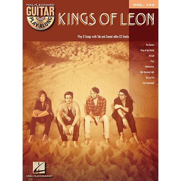 Hal Leonard Kings Of Leon - Guitar Play-Along, Volume 142 (Book/CD)