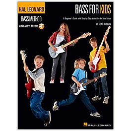 Hal Leonard Bass For Kids - Bass Method (Book/Online Audio)