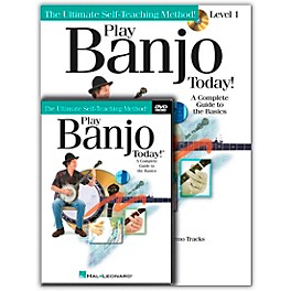 Hal Leonard Play Banjo Today! Beginner's Pack - Includes Book/CD/DVD