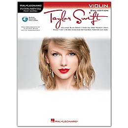 Hal Leonard Taylor Swift For Violin - Instrumental Play-Along 2nd Edition Book/Online Audio