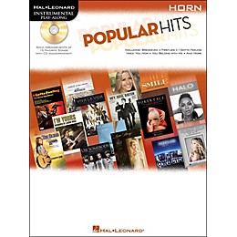 Hal Leonard Popular Hits For Horn - Instrumental Play-Along Book/CD