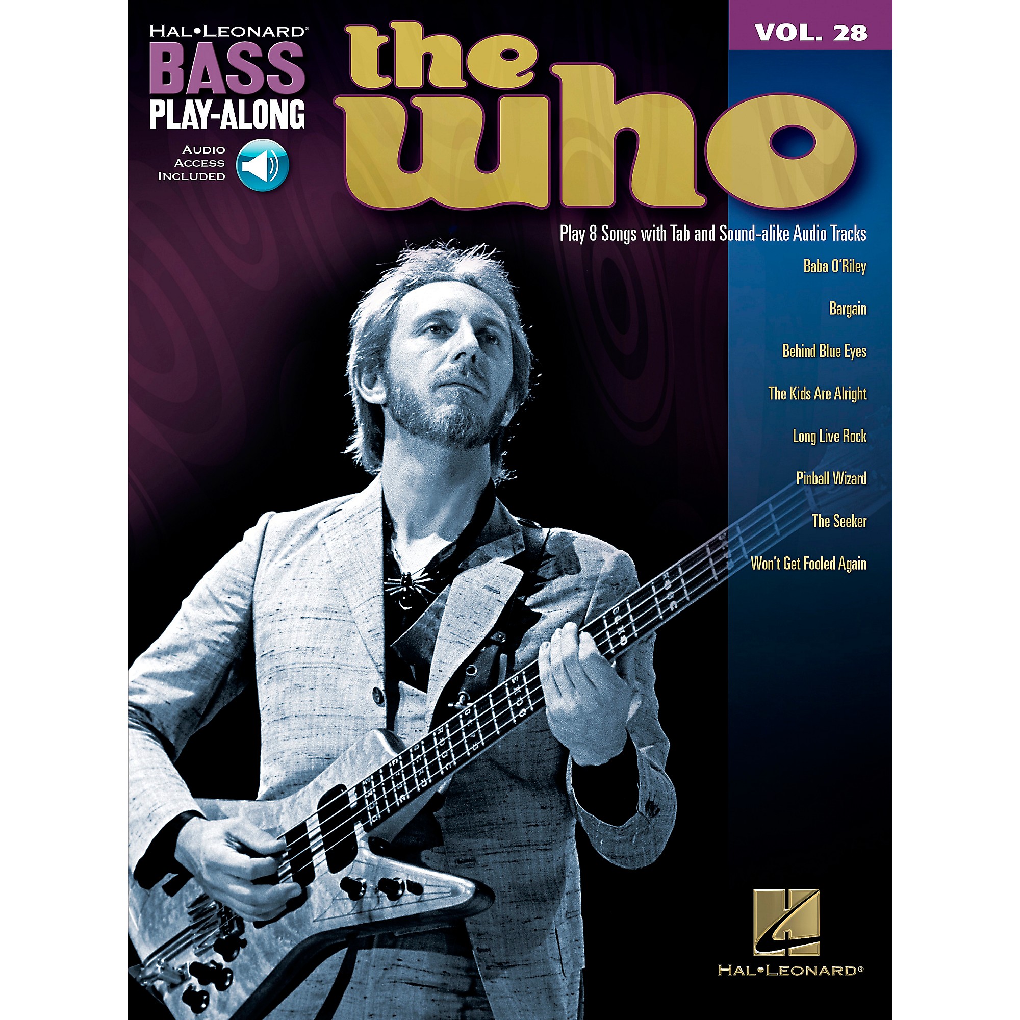 Hal Leonard The Who Bass Play-Along Volume 28 BK/CD