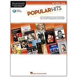 Hal Leonard Popular Hits For Violin - Instrumental Play-Along Book/Online Audio